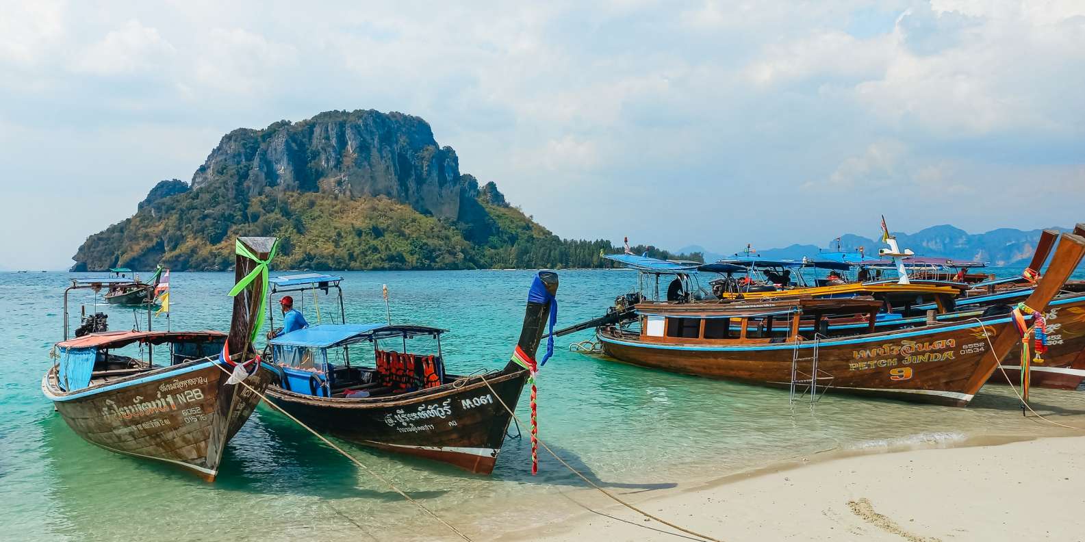 Krabi: 7 Islands Snorkel Cruise with Dinner