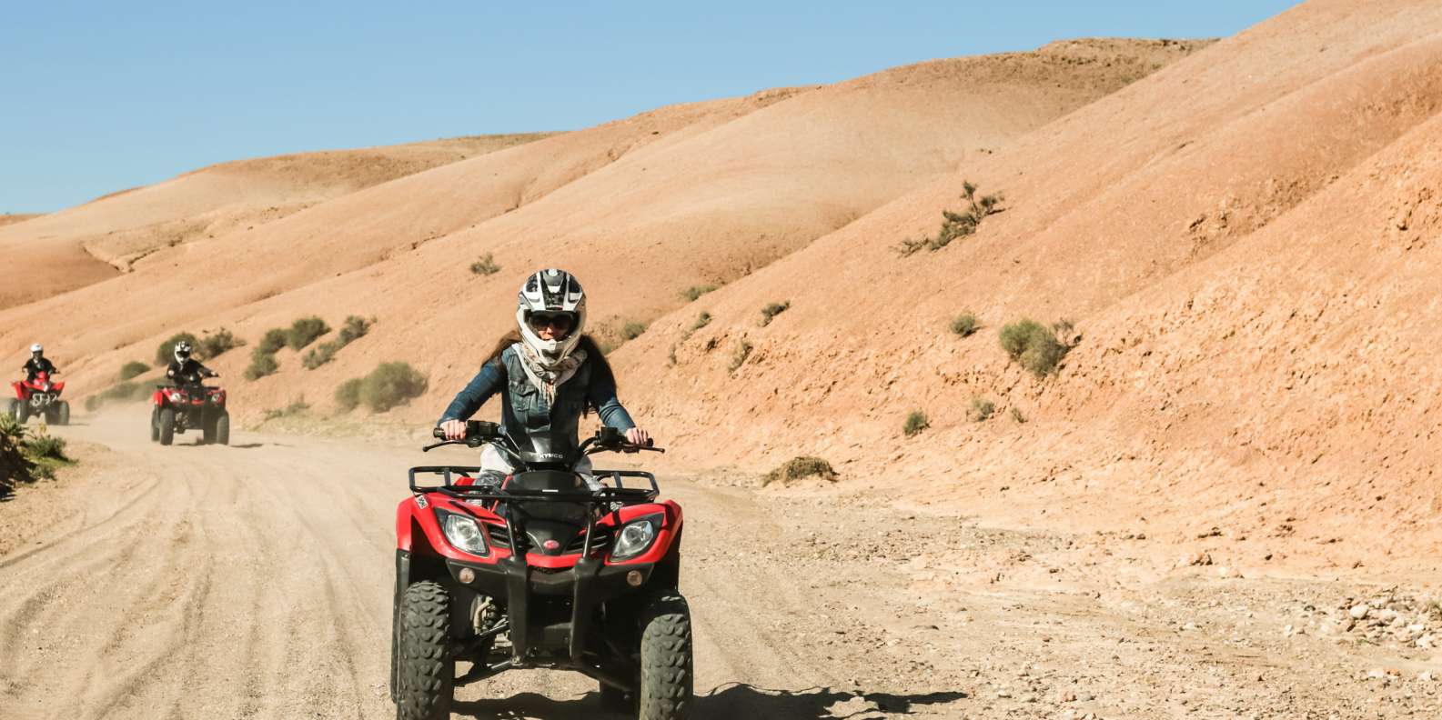 Marrakesh: Quad Bike Tour to Palm Oasis and Jbilat Desert