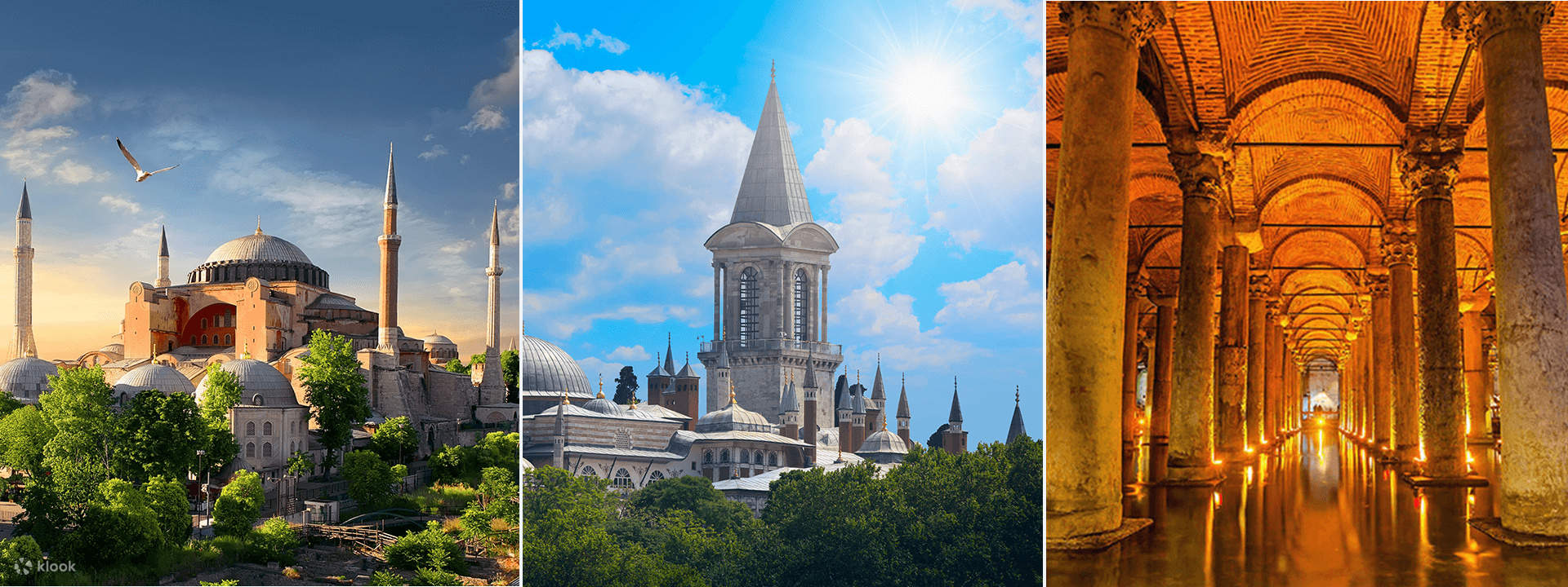 Istanbul: Hagia Sophia, Topkapi Palace, and Basilica Cistern Trip