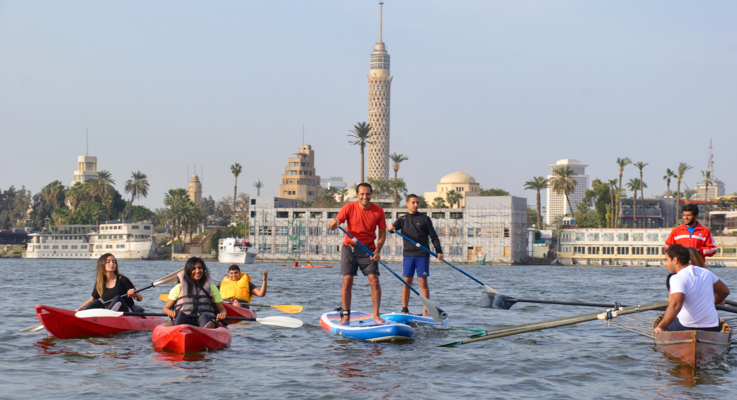 Cairo: Kayaking on the River Nile